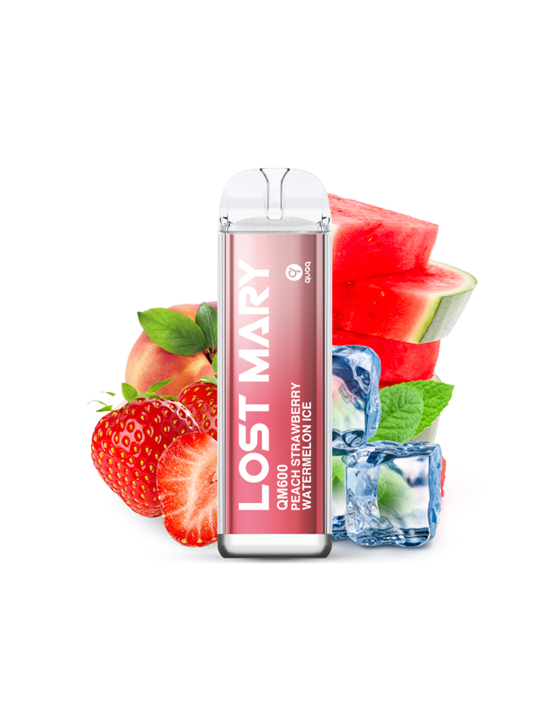 LOST MARY QM 600 PEACH STRAWBERRY WATERMELON ICE 20MG