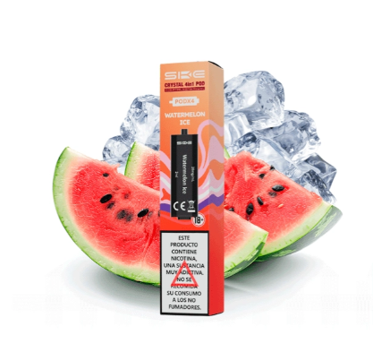 SKE 4 en 1 Pack 4 Pods Watermelon Ice