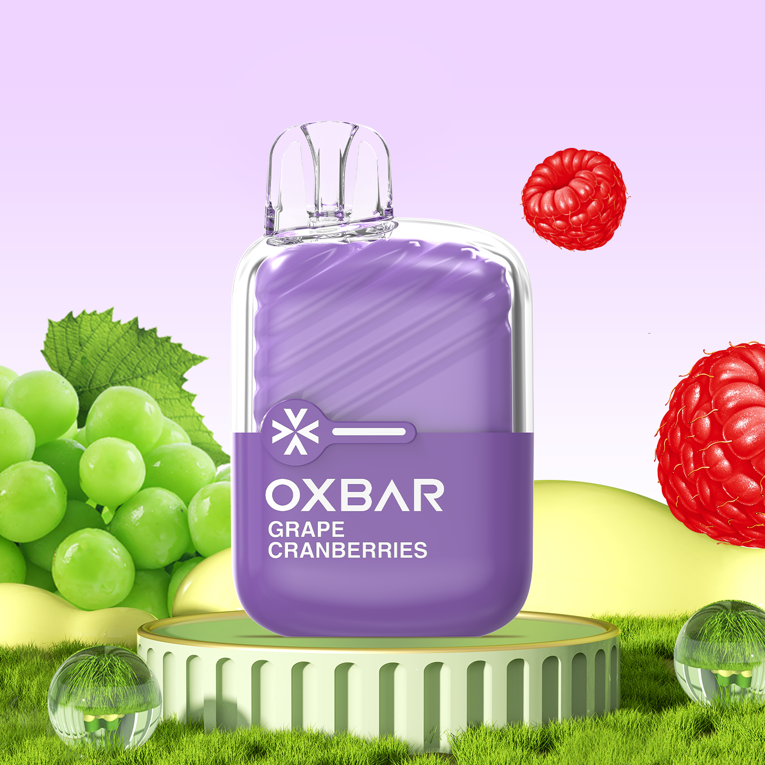 Oxbar Mini Grape Cranberries 20 MG
