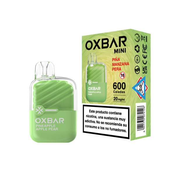 OXBAR MINI - PINEAPPLE APPLE PEAR 20MG - Imagen 2