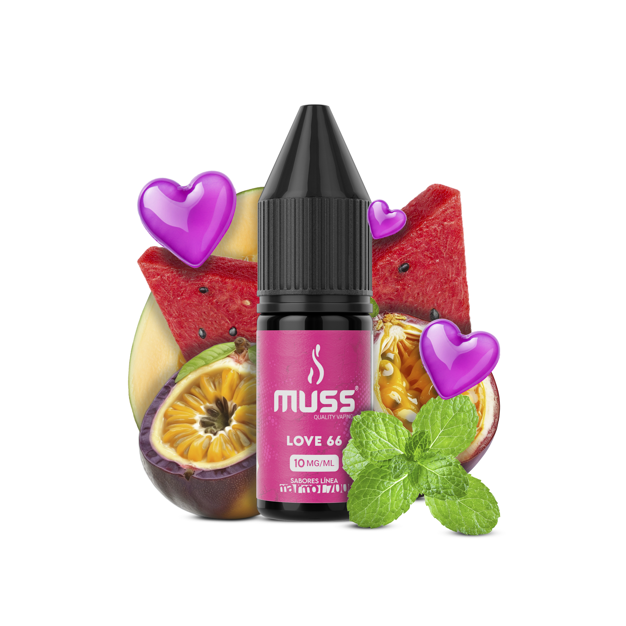 Sales de nicotina Muss Love 66