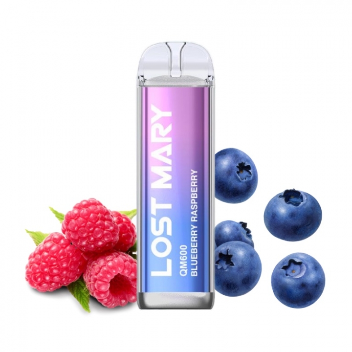 LOST MARY QM 600 BLUEBERRY RASPBERRY 20MG