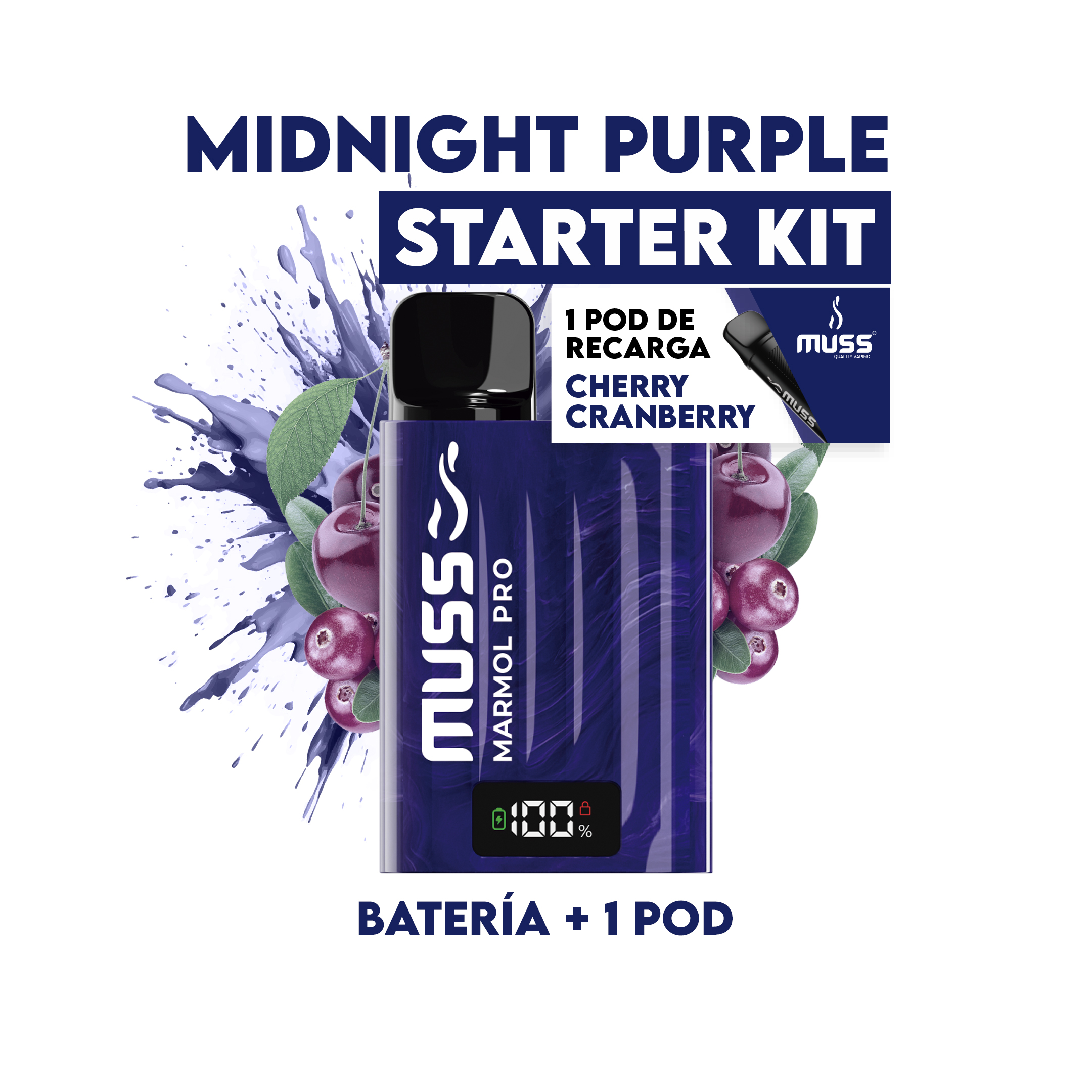 Muss Marmol Pro Sky Midnight Purple Kit 20MG