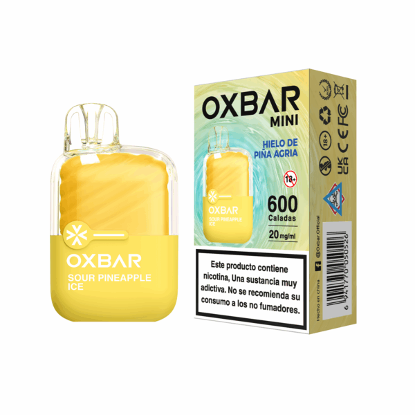 OXBAR MINI - SOUR PINEAPPLE ICE 20MG - Imagen 2