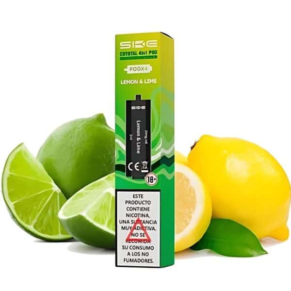 SKE 4 en 1 Pack 4 Pods Lemon Lime
