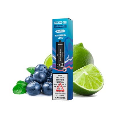 SKE 4 en 1 Pack 4 Pods Blueberry Lime