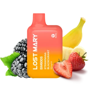 Lost Mary BM600 STRAWNANA BLACKCURRANT 20 MG
