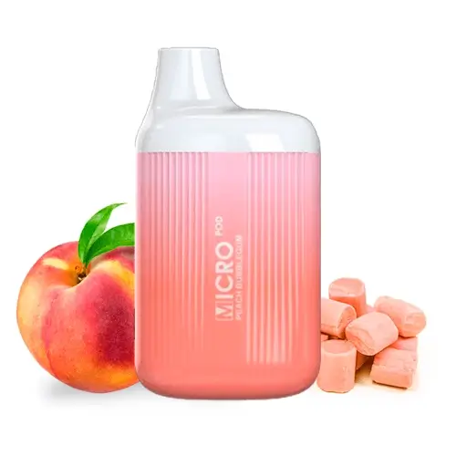 MICRO POD PEACH BUBBLEGUM 20 MG