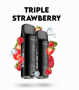 Muss Marmol Pro Triple Strawberry 20mg (Pack De 2 Cartuchos Pod)
