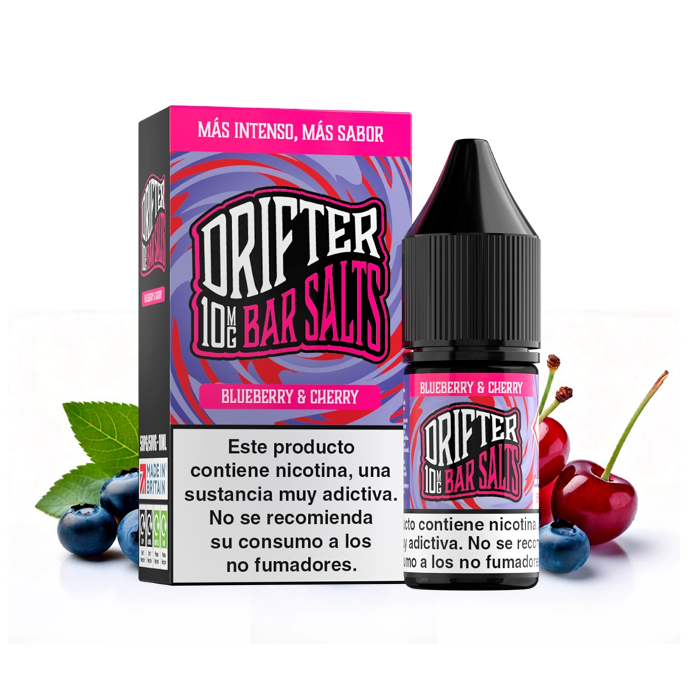 Drifter Bar Salts Blueberry Cherry 10ml