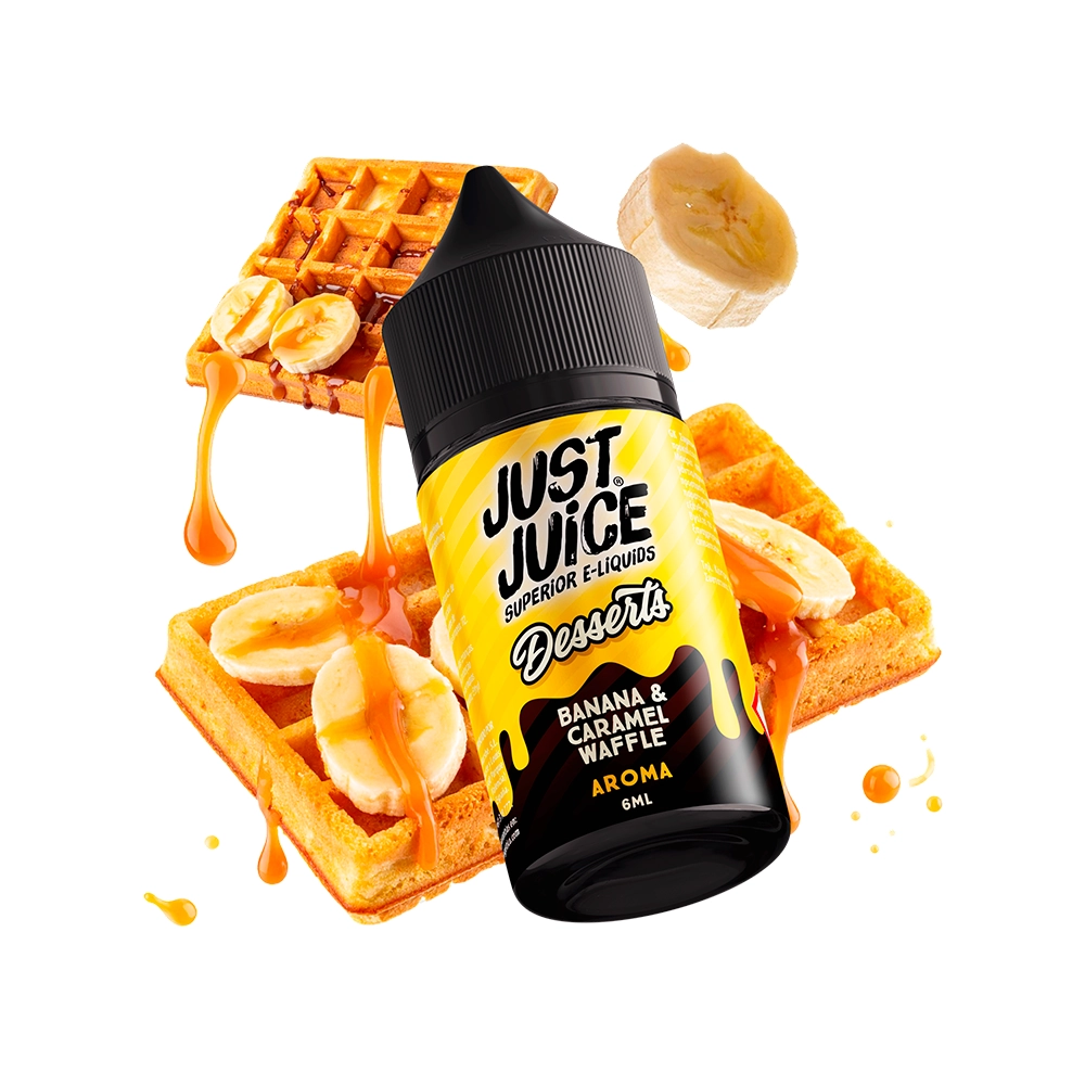 Just Juice Desserts Banana Caramel Waffle Longfill 6ml
