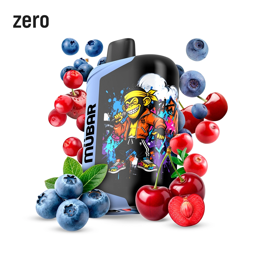 Mübar Eden Beast 50K Disposable Blueberry Cherry Cranberry 0mg 18ml