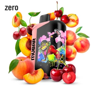 Mübar Eden Beast 50K Disposable Cherry Peach 0mg 18ml