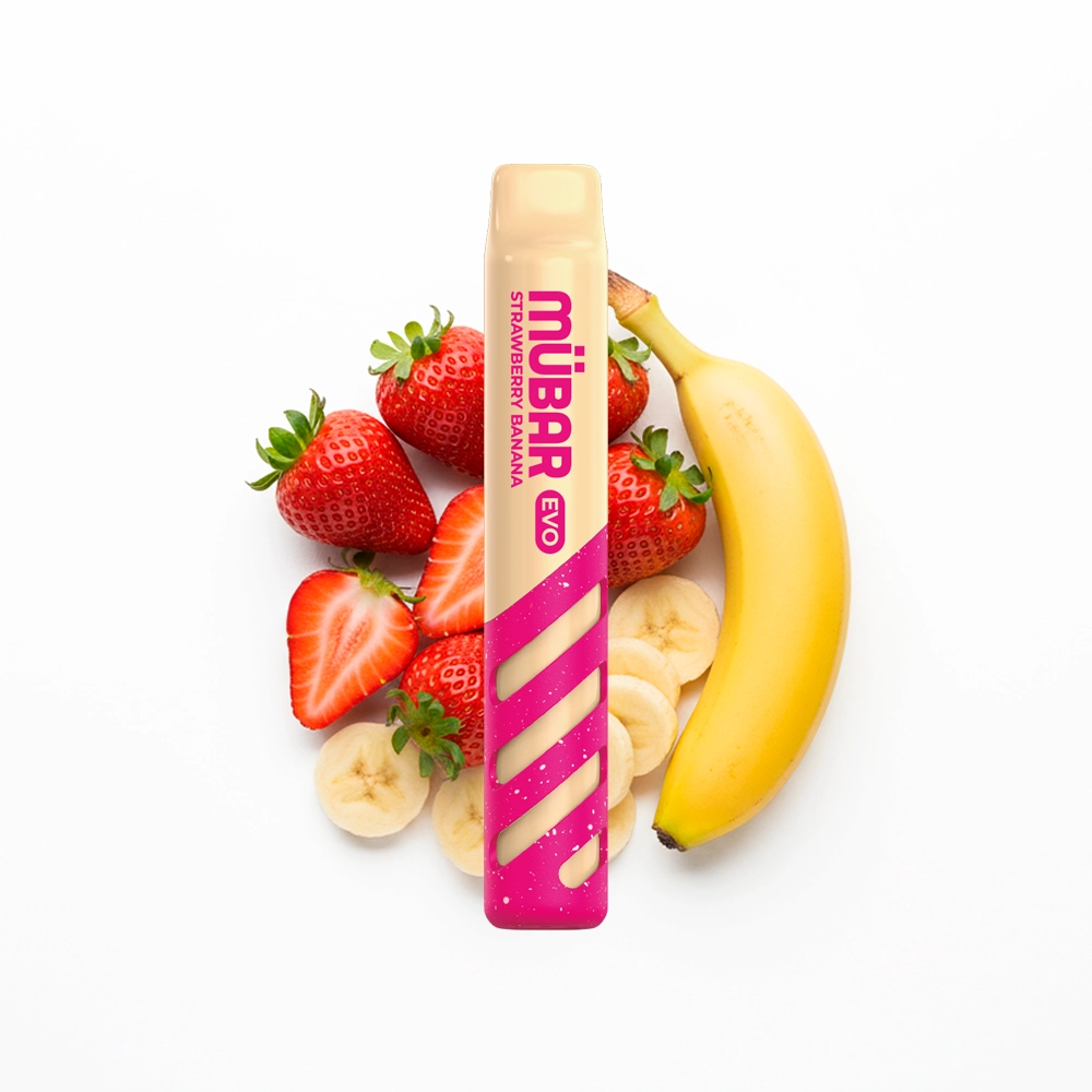 Mübar Evo 800 Disposable Strawberry Banana 20mg
