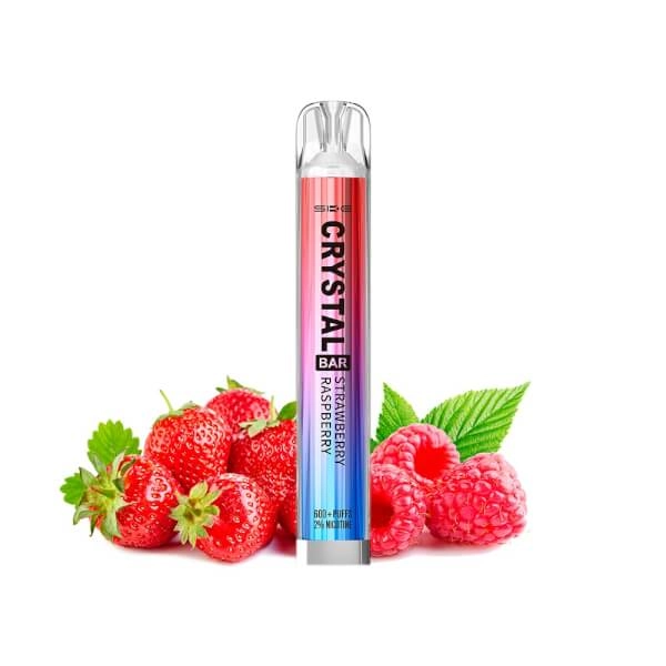 SKE Disposable Crystal Bar Strawberry Raspberry 20mg