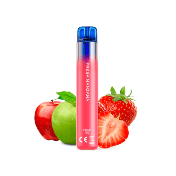 Vozol Disposable Neon 1000 Strawberry Apple 20mg