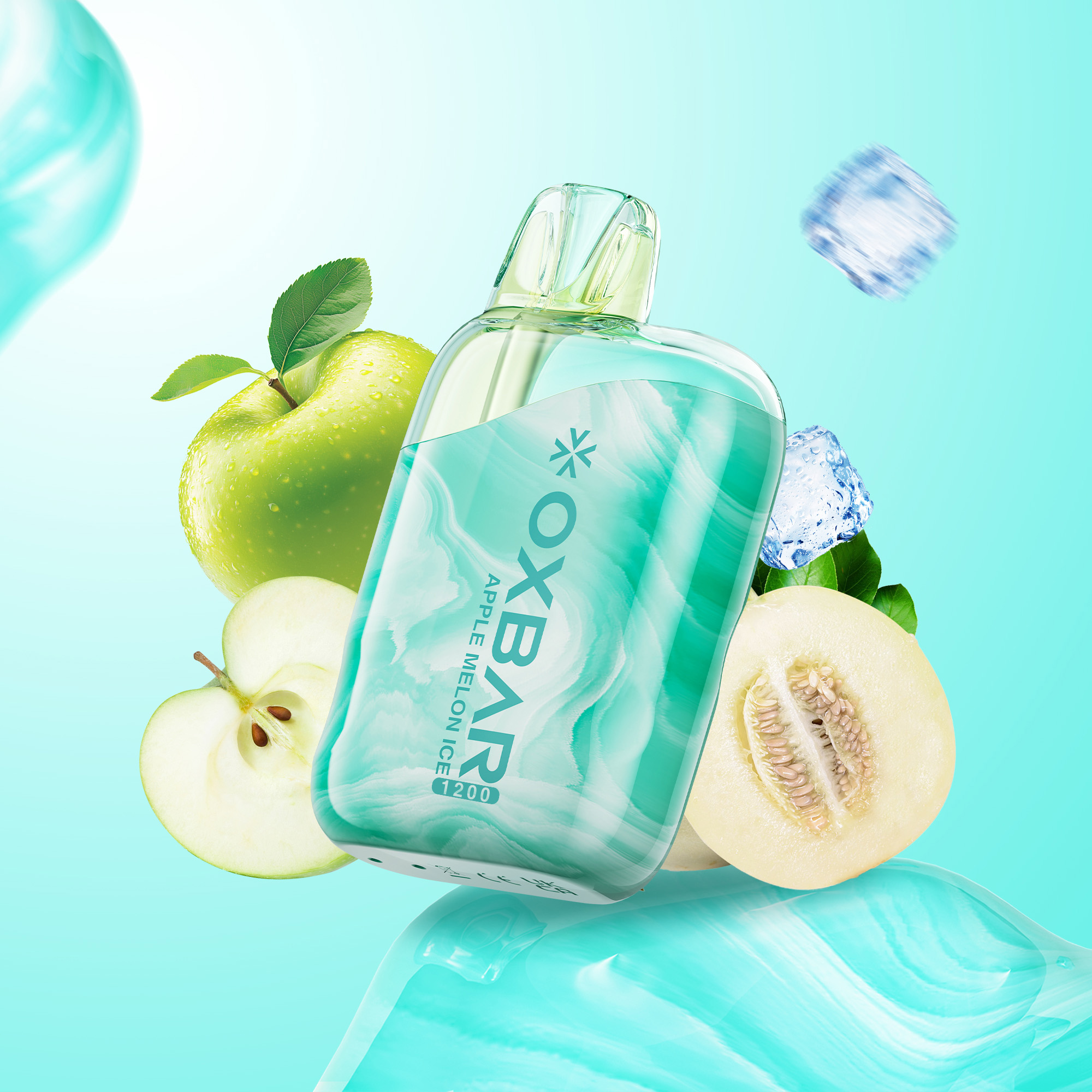 Oxbar 1200 Apple Melon Ice 20mg