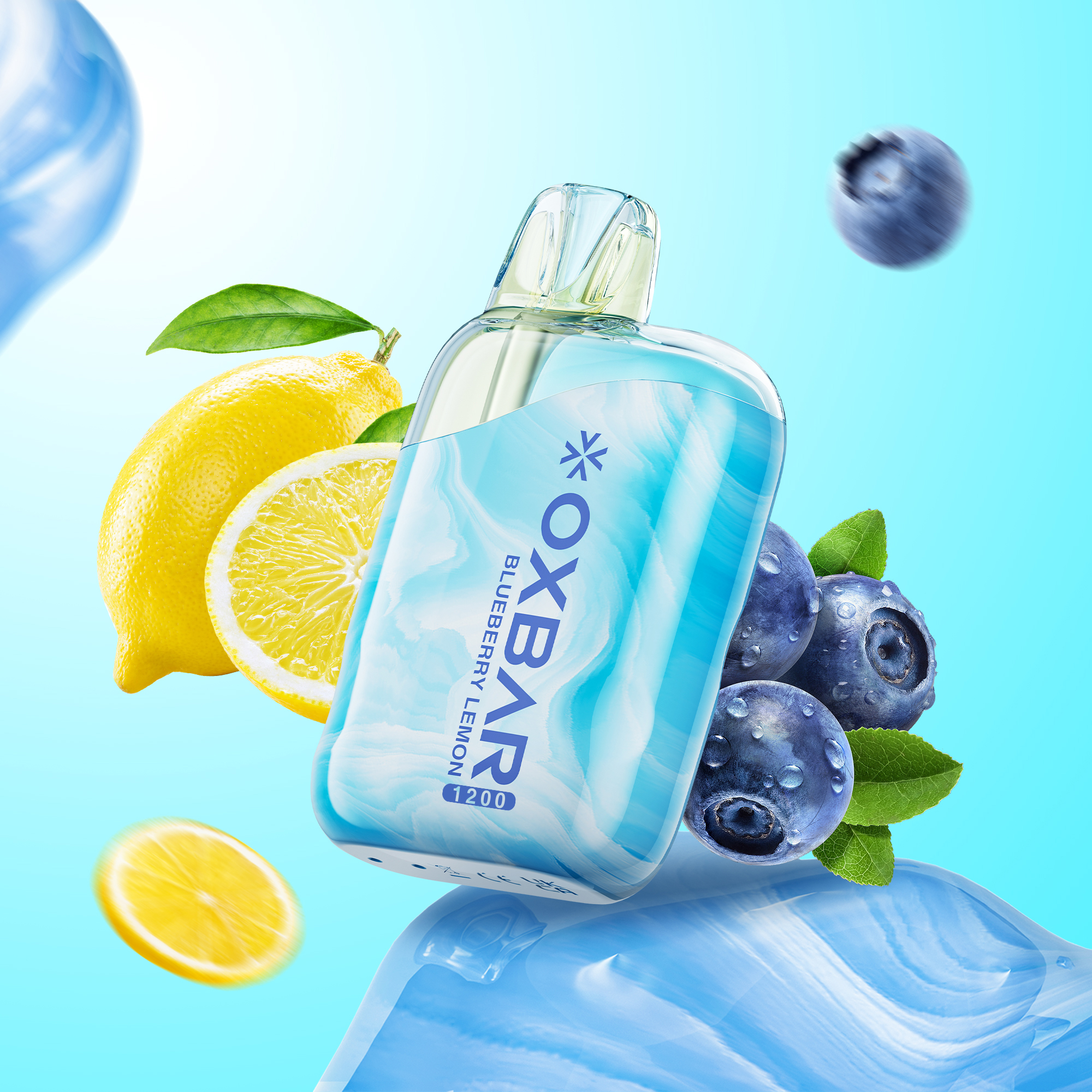 Oxbar 1200 Blueberry Lemon 20mg