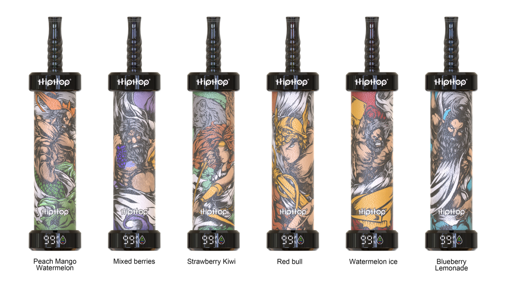 HipHop E-Hookah Peach Mango Watermelon - Imagen 2