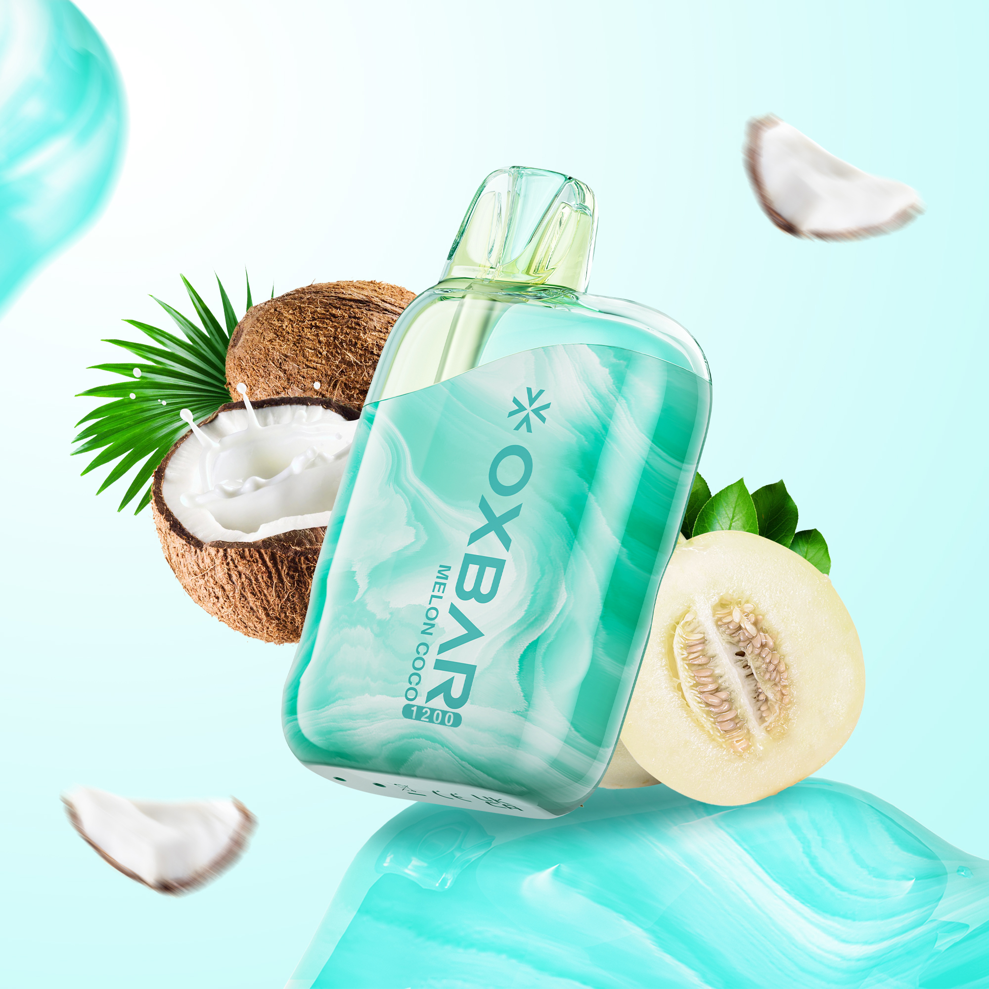 Oxbar 1200 Melon Coco 20mg