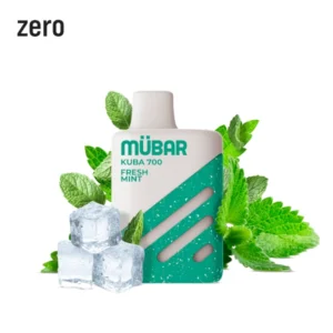 Mübar Kuba 700 Disposable Fresh Mint 0mg