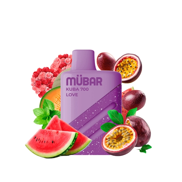 Mübar Kuba 700 Disposable Love 20mg