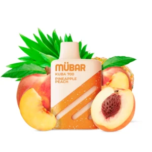 Mübar Kuba 700 Disposable Pineapple Peach 20mg