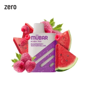Mübar Kuba 700 Disposable Raspberry Watermelon 0mg