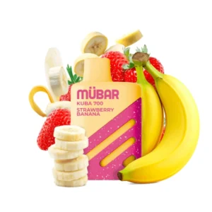 Mübar Kuba 700 Disposable Strawberry Banana 20mg