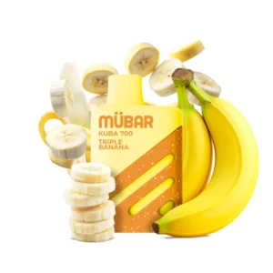 Mübar Kuba 700 Disposable Triple Banana 20mg