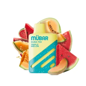 Mübar Kuba 700 Disposable Triple Melon 20mg