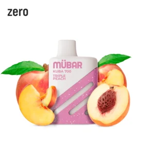 Mübar Kuba 700 Disposable Triple Peach 0mg