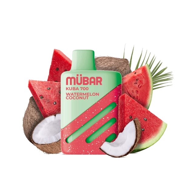 Mübar Kuba 700 Disposable Watermelon Coconut 20mg