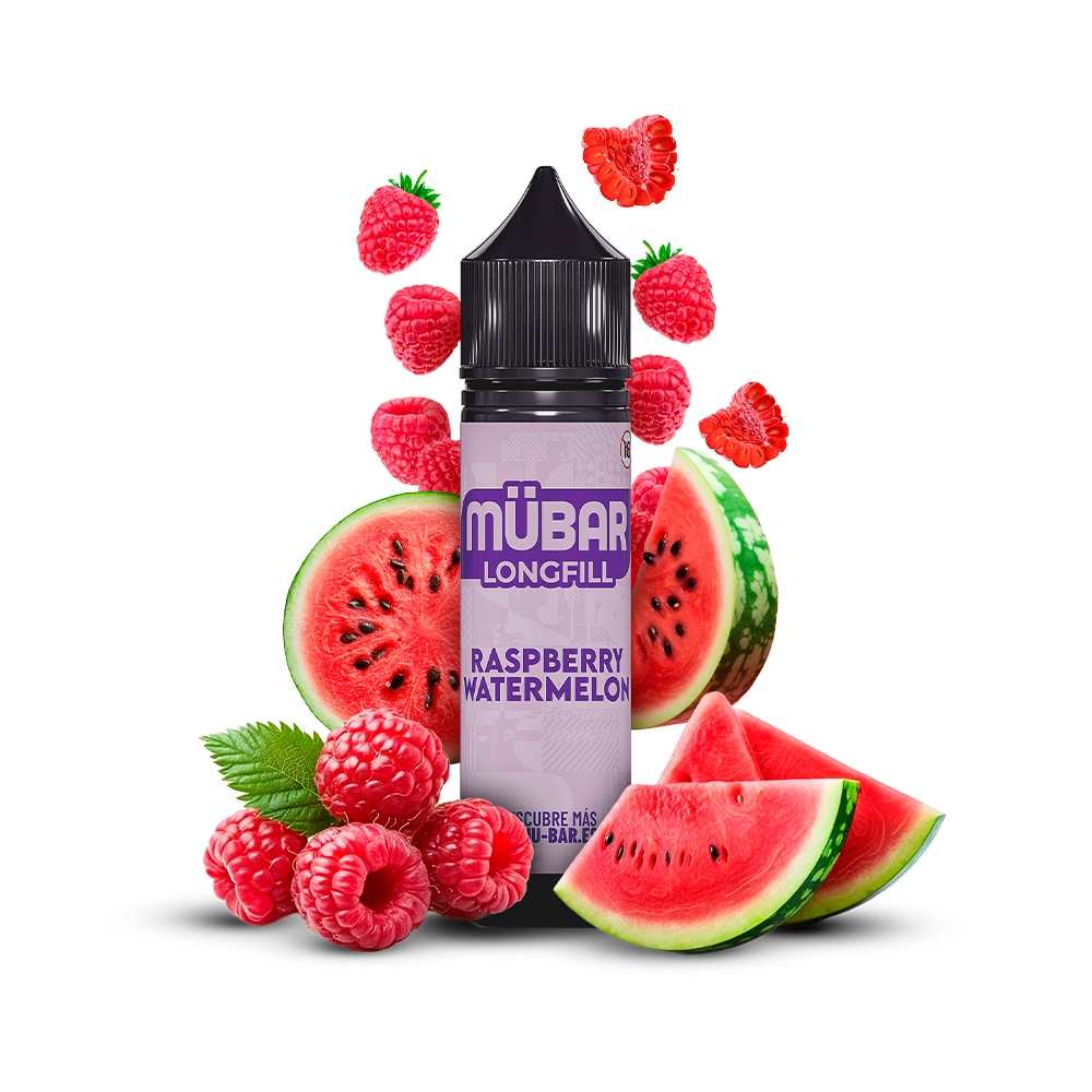 Mübar Longfill 9ml Raspberry Watermelon