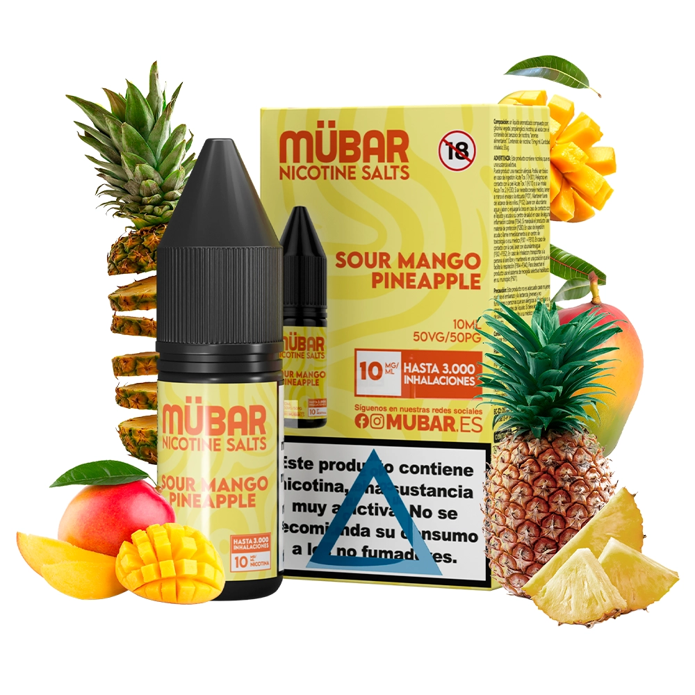 Mübar Salts Sour Mango Pineapple 10ml