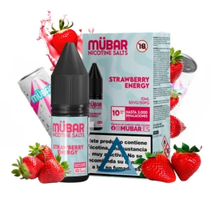 Mübar Salts Strawberry Energy 10ml