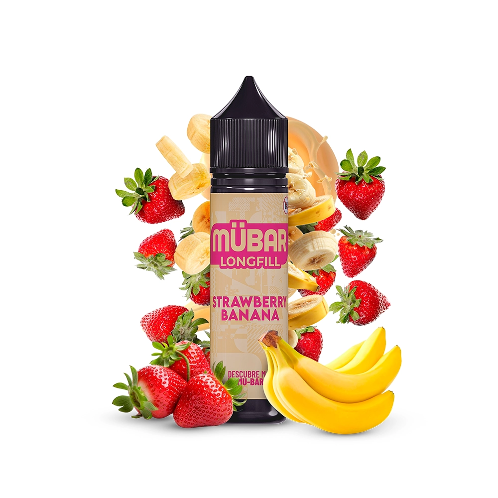 Mübar Longfill 9ml Strawberry Banana