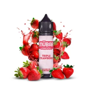 Mübar Longfill 9ml Triple Strawberry