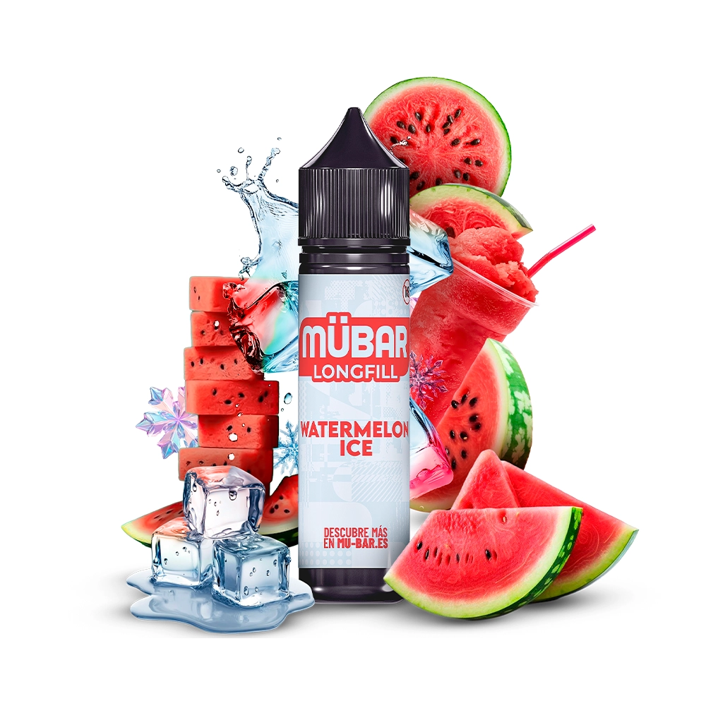 Mübar Longfill 9ml Watermelon Ice