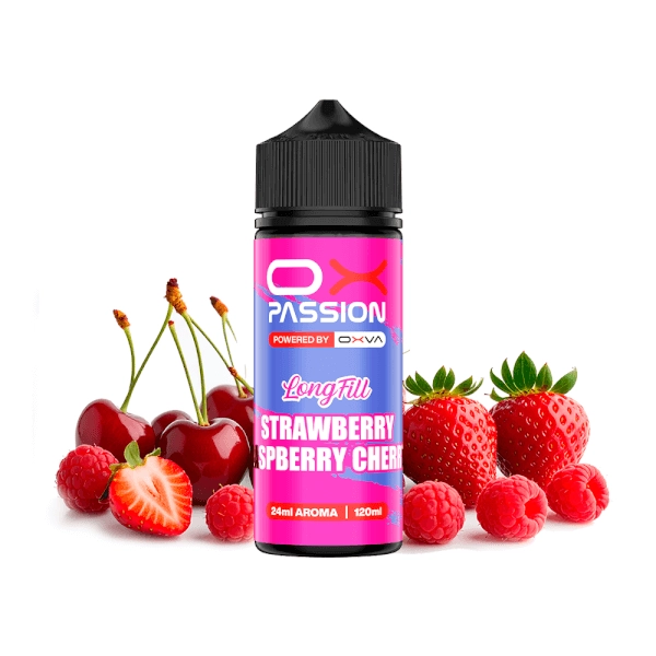 Oxva Ox Passion Strawberry Raspberry Cherry Longfill 6ml