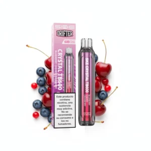 SKE × Drifter Crystal TB600 Blueberry Cherry Cranberry 20mg