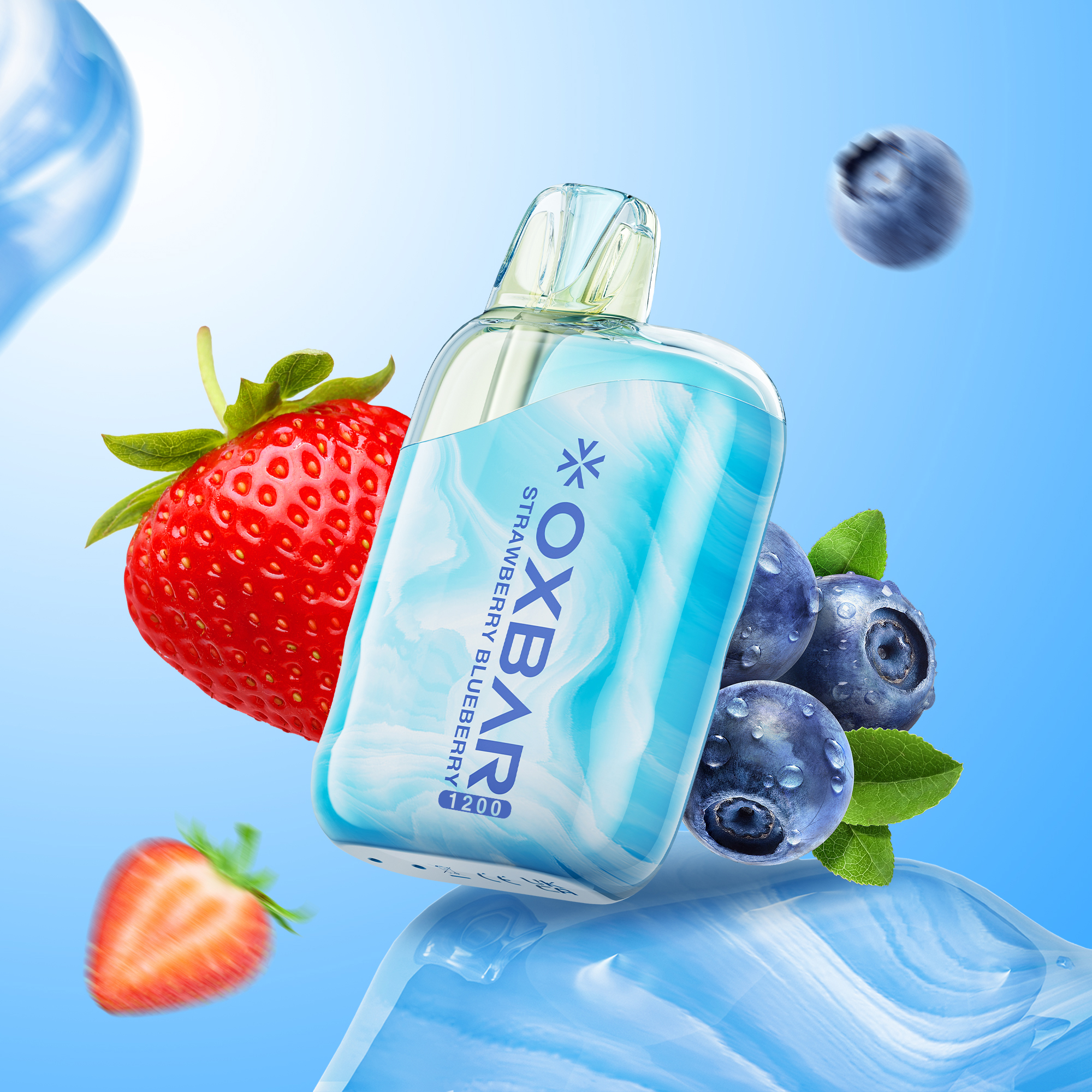 Oxbar 1200 Strawberry Blueberry 20mg