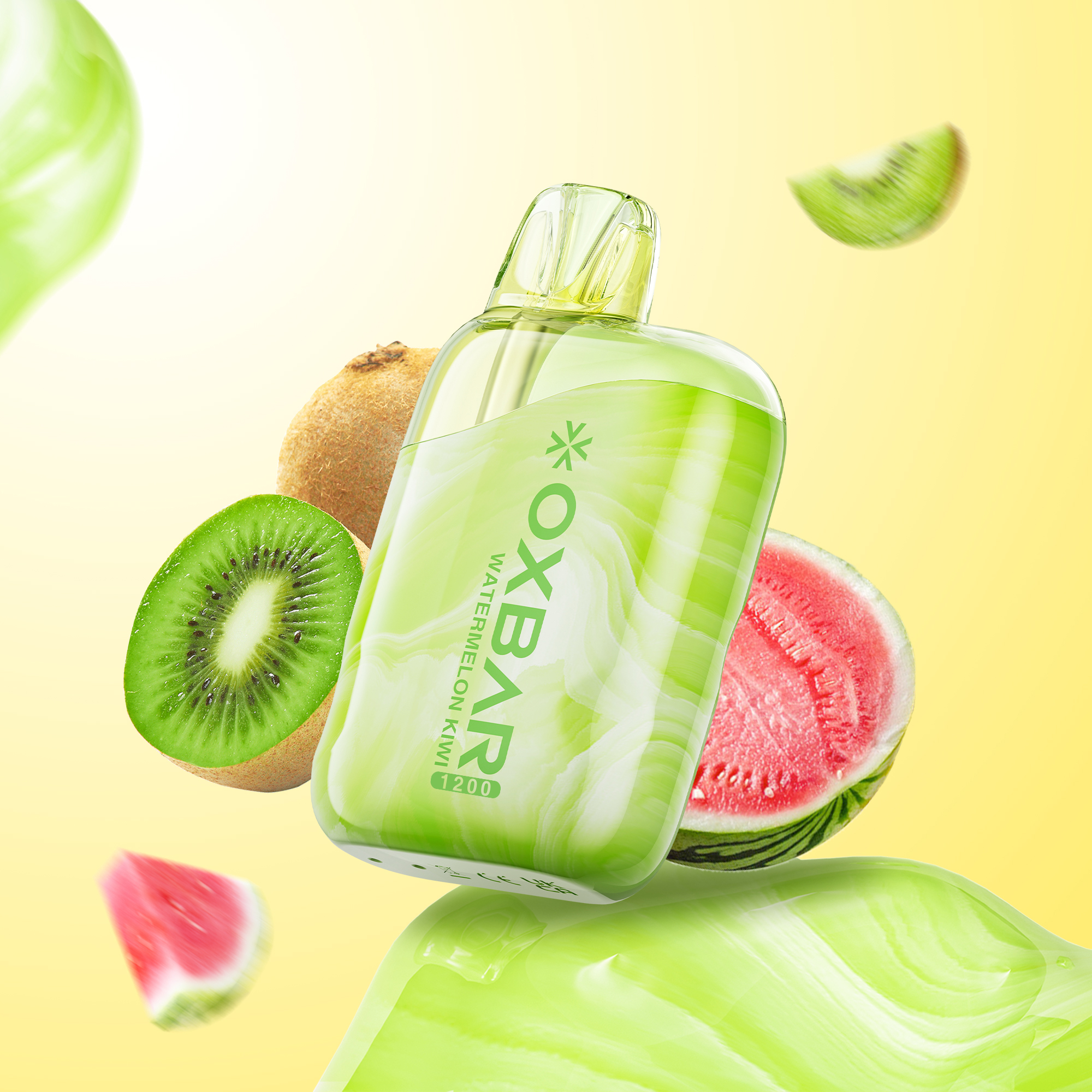 Oxbar 1200 Watermelon Kiwi 20mg