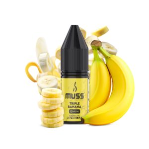 Muss Nicotine Salt Triple Banana Ice 10ml