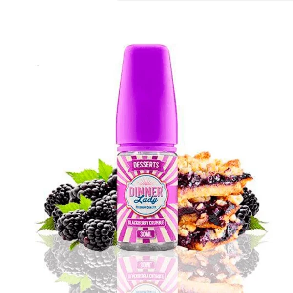 Dinner Lady Aroma Desserts Blackberry Crumble 30ml