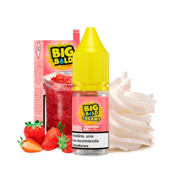 Big Bold Salts Strawberry Jam with Clotted Cream 10ml