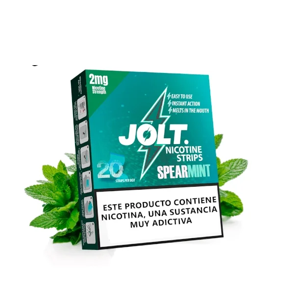 Jolt Strips Spearmint 2mg