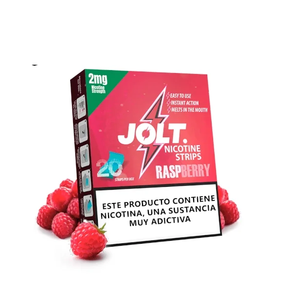 Jolt Strips Raspberry 2mg
