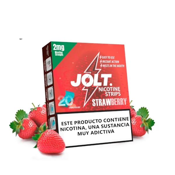 Jolt Strips Strawberry 2mg