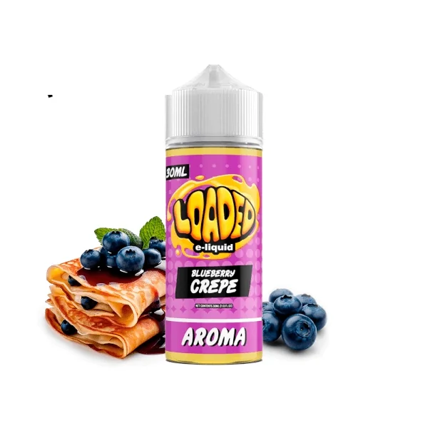 Loaded Blueberry Crepe Longfill 30ml